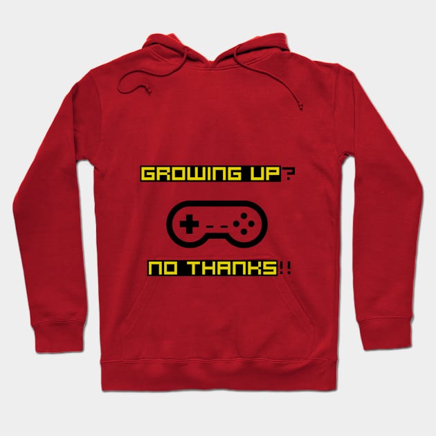 Growing up Hoodie by Msajn